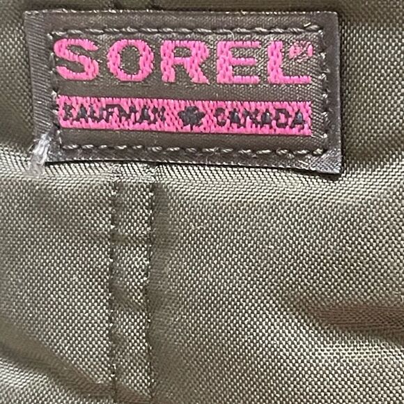 Sorel Kaufman Canada Womens Size 6 Black Faux Fur Boot Removable Wool Liner Warm - Picture 6 of 8